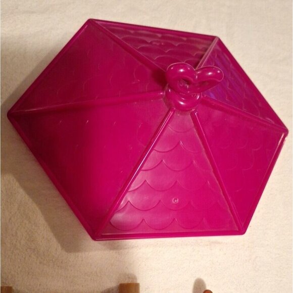 Lil Woodzeez Canopy Wood Fence  Treehouse Replacement Parts Lot - Picture 4 of 11